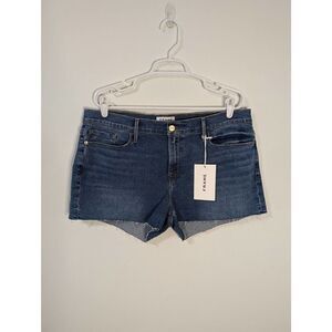 NWT FRAME Denim Le Cutoff Shorts in Bixby